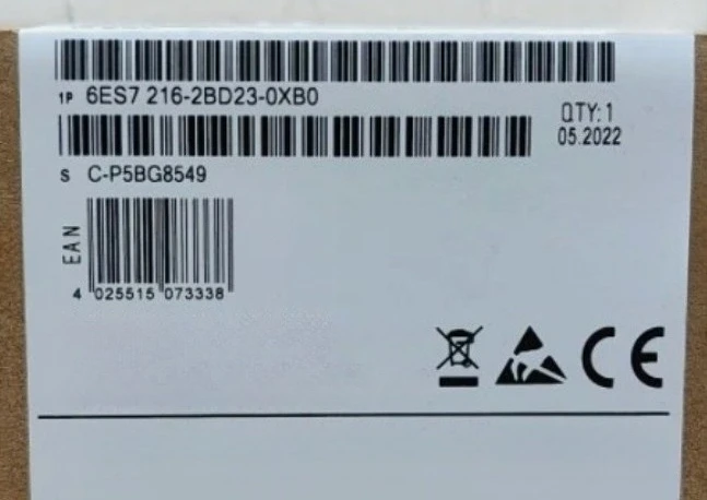 Brand new 6ES7216-2BD23-0XB0 6ES7216 2BD23 0XB0 Compact Programmable Logic Module 1pcs Full Stock Fast Delivery