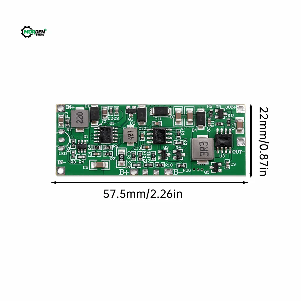 DC12V Charging Module Booster for 18650 Lithium Battery UPS Voltage Converter Uninterruptible Control Board Power Supply