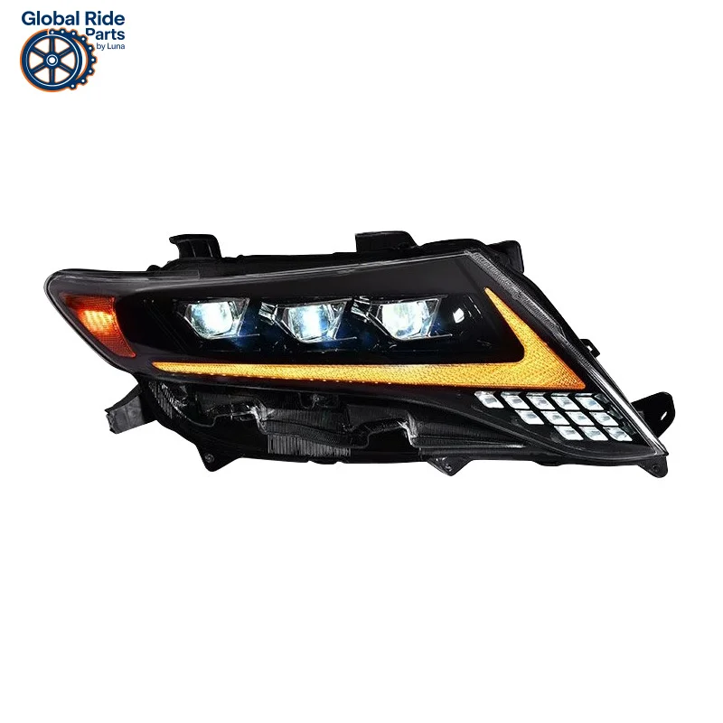 

Подходит для Toyota Vios 09-13, фара в сборе, модифицированная светодиодная линза, дневный плавный указатель поворота