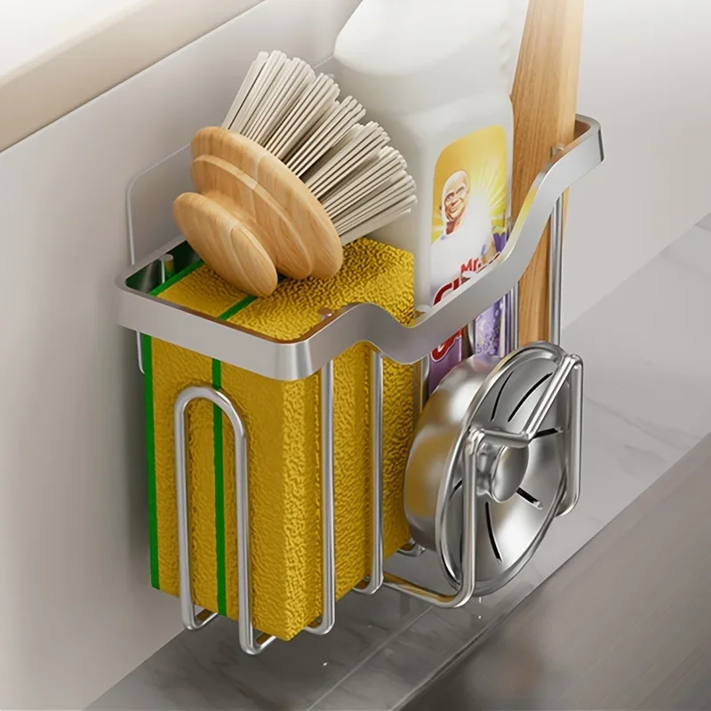 Stainless Steel Sink Caddy, Non-rust Stainless Steel Sink Caddie, Sponges