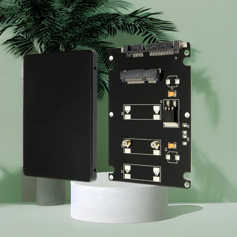 

mSATA to SATA Enclosure mSATA SSD to SATA3.0 External Case Box 6G Support Full Size Half Size mSATA SSD for Windows Linux Mac OS