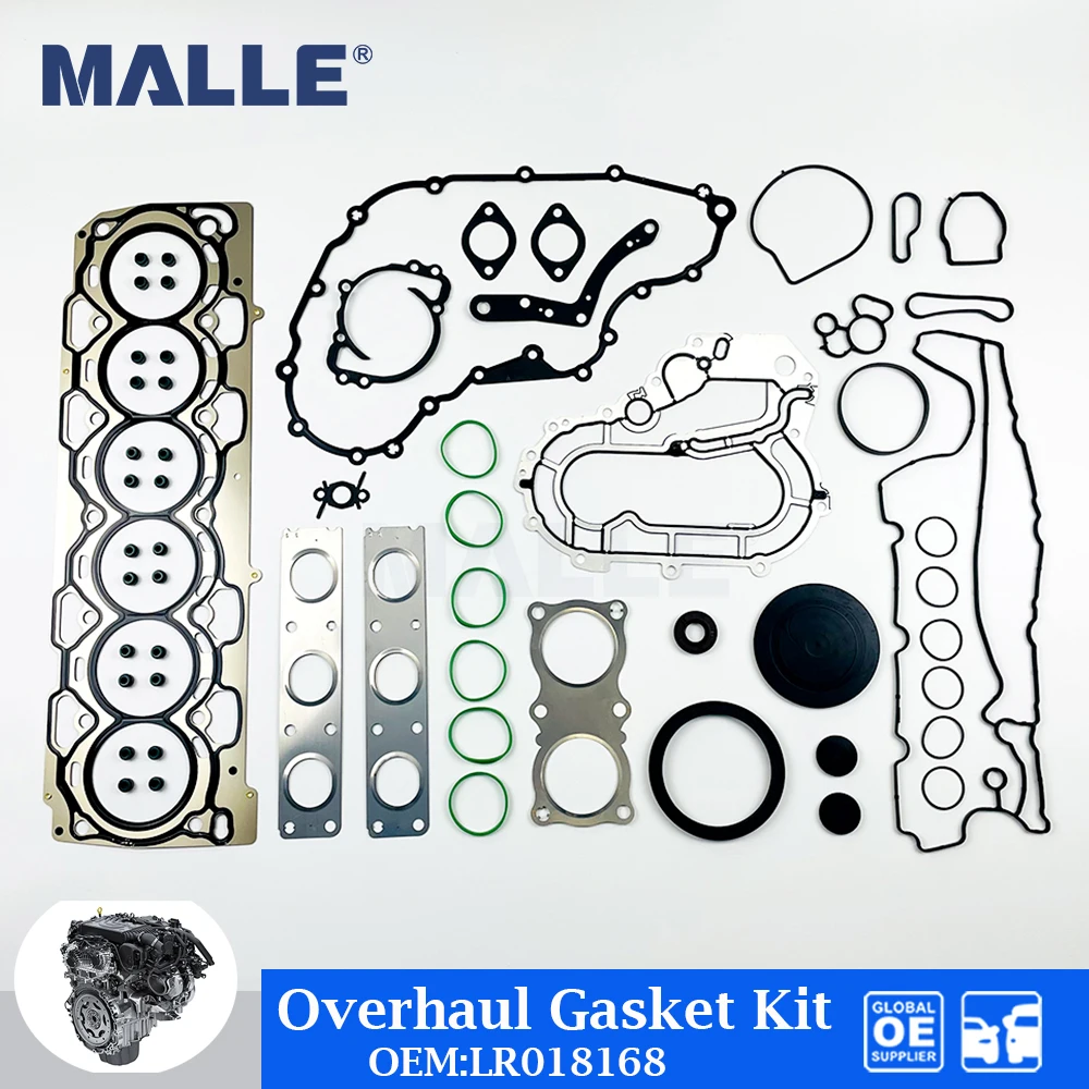 

Engine Overhaul Gasket Kit For Land Rover Freelander XC90 LR2 3.2L Auto Full Cylinder Head Gasket Set Car Accessories LR018168