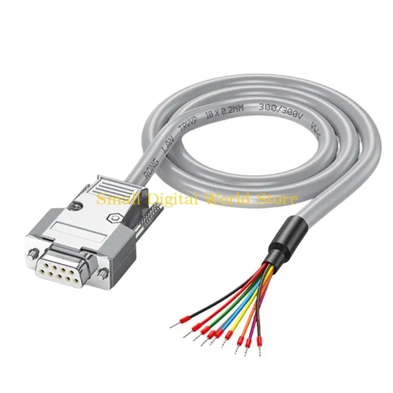 77UB DB9 RS232 Cable Male to Female Simple Cord Industrial Straight Through