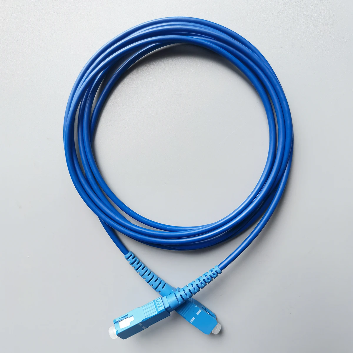 Stalen Gepantserde Fiber Opitca Sc/UPC-SC/Upc Glasvezel Patchkabel Kabel 2M/3M Sm Ftth Gewapende Rattenbestendige Verlengkabel