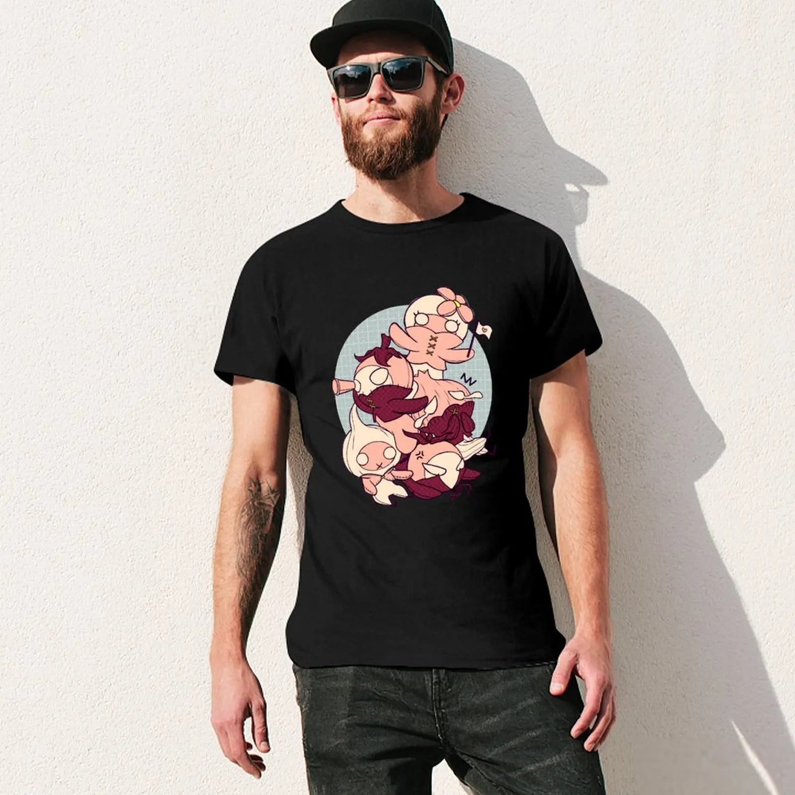 [FFXIV] Mandragora and Friends (Red) T-Shirt animal prinfor boys tees vintage t shirt men