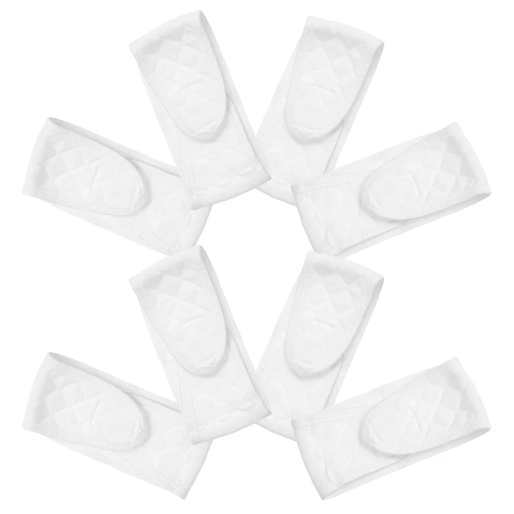 8 قطعة لون نقي البطن حزام للف الولادة طبقة مزدوجة الوليد غطاء الحبل السري القطن الطفل حزام بطن المحمولة الرضع السرة حامي