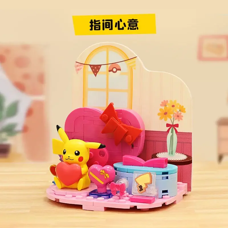 Pokemon Bouwstenen Cartoon Pikachu Bulbasaur Speelgoed Kinderen Geassembleerd Model Huisdier Elf Kinderen Kinderen Cadeau Compatibel Met Lego