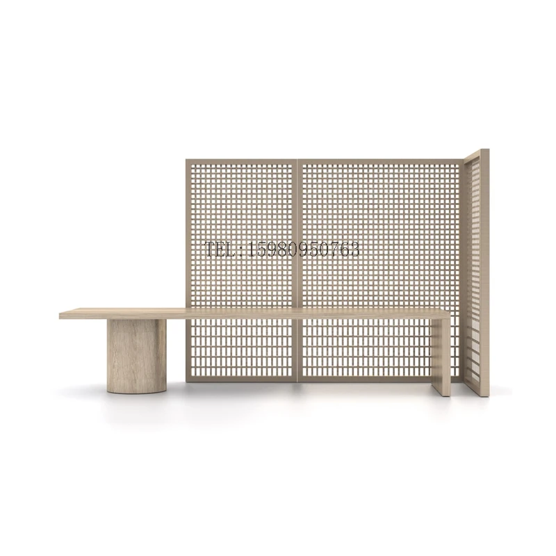 Moderner, einfacher Modellzimmer-Studiertisch, einfacher, luxuriöser, personalisierter Design-Hotel