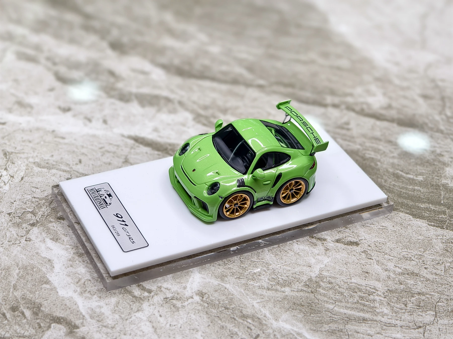 MiniCrafisman x YM 1:64 PCH 992 GT3 rs яйце автомобиль Q модель автомобиля из смолы классическая игрушка подарочные детали