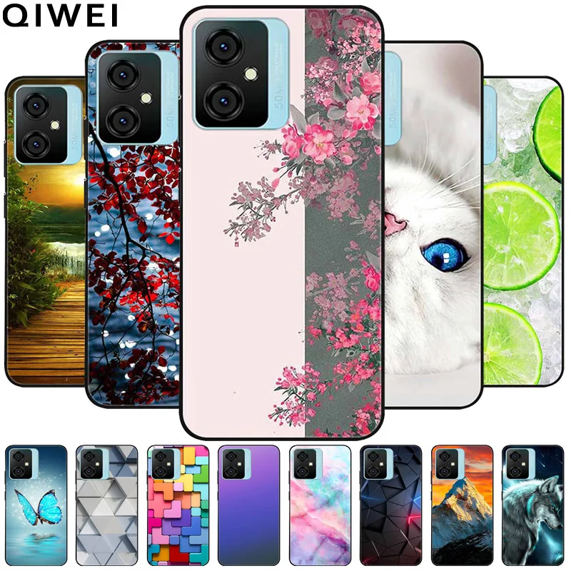 Para Oscal C70 funda paisaje suave TPU hermosas fundas de teléfono para Oscal C70 C 70 parachoques a prueba de golpes funda trasera de silicona 6,56 ''Capa