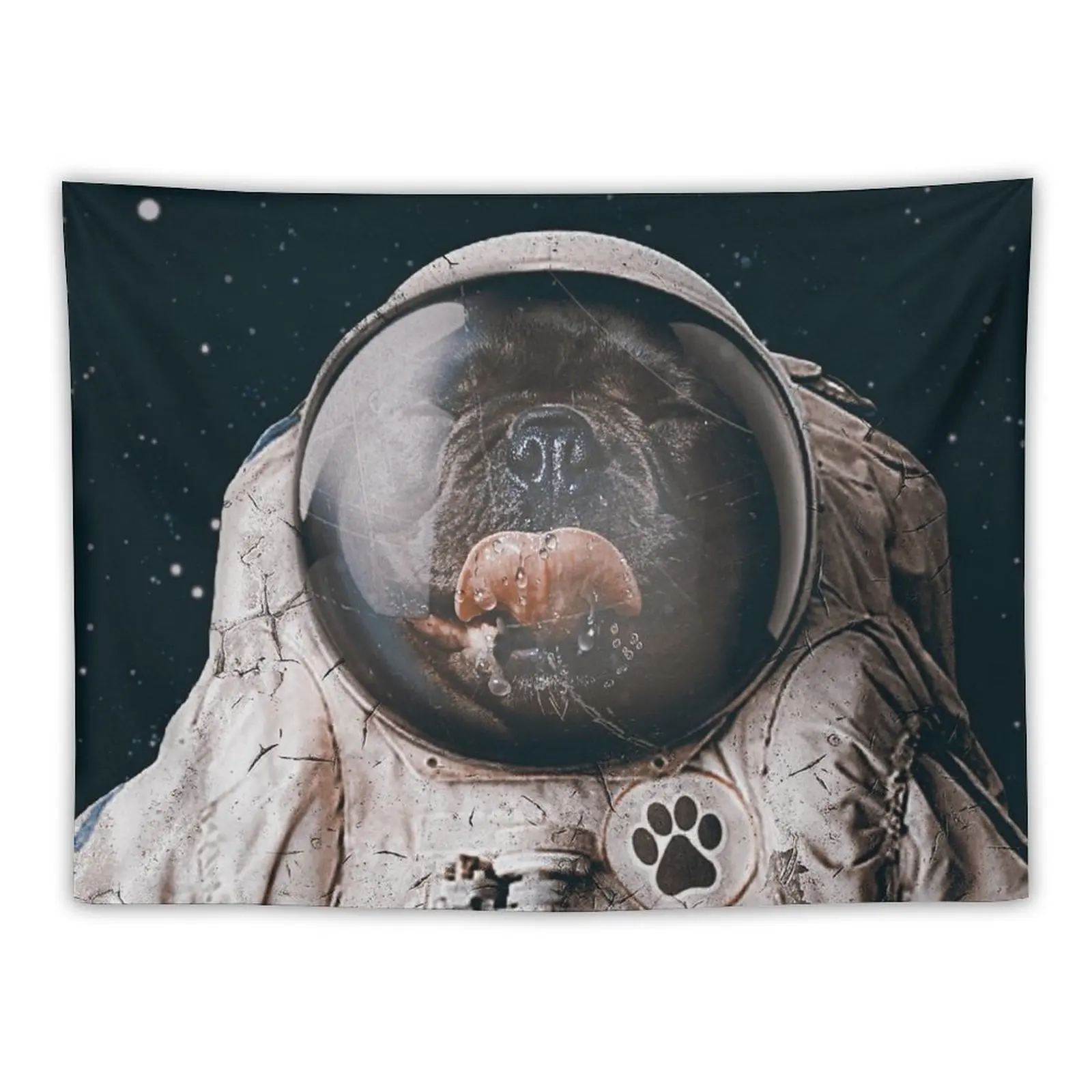 

New Space Dog Tapestry Kawaii Room Decor Tapestry Wall Hanging