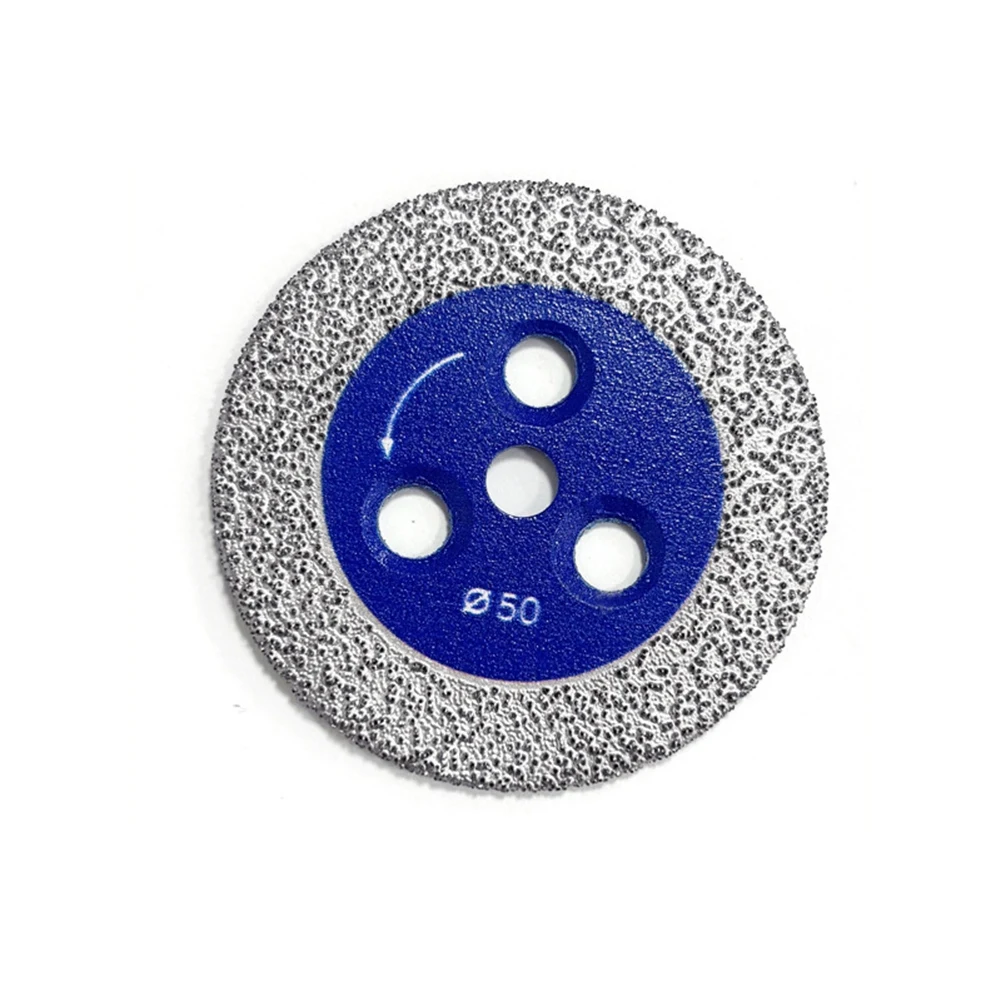 AT43-M14 Diamond Vacuum Brazed Engraving Saw Caving Blade Removable Flange Mini Grinding Disc Concrete Tile Cutter