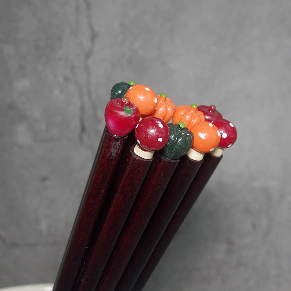 

1pcs Solid Wood Chopsticks Japanese Style Household Reusable Kitchen Utensils for Vegetables Meat Rice Perfect Size Dishwasher