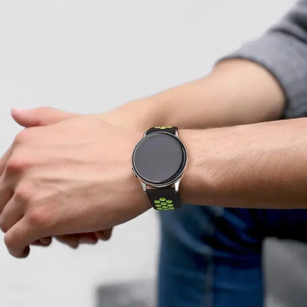 22 مللي متر حزام سيليكون ل Zeblaze Beyond/Ares/Btalk 3 Plus سوار ل Zeblaze GTS/GTR 3 Pro/Vibe 7 7 Pro/Stratos 3 2 حزام المعصم