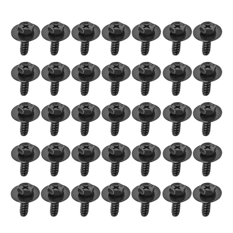 50Pcs Bumper Retainer Screw Fit for Mazda 2 3 5 6 626 929 CX-5 CX-7 CX-9 RX-7 RX-8 MX-3 Miata Millenia MPV Protege 9CF600516B