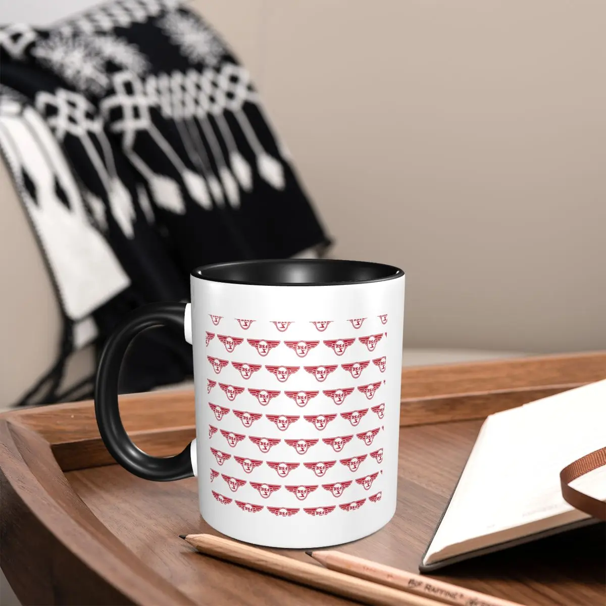 BSA Motorcycles Mug Funny Ceramic Coffee Cups Tea Mugs Milk Cup Drinkware Gift for Woman Man