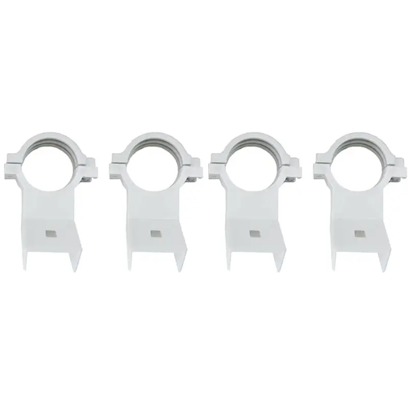 

【PUBLICITY】4Pcs KU Band LNB Holder For Satellite Dishes 20Mm Plastic Bracket, Weatherproof For Multiple Dish Sizes