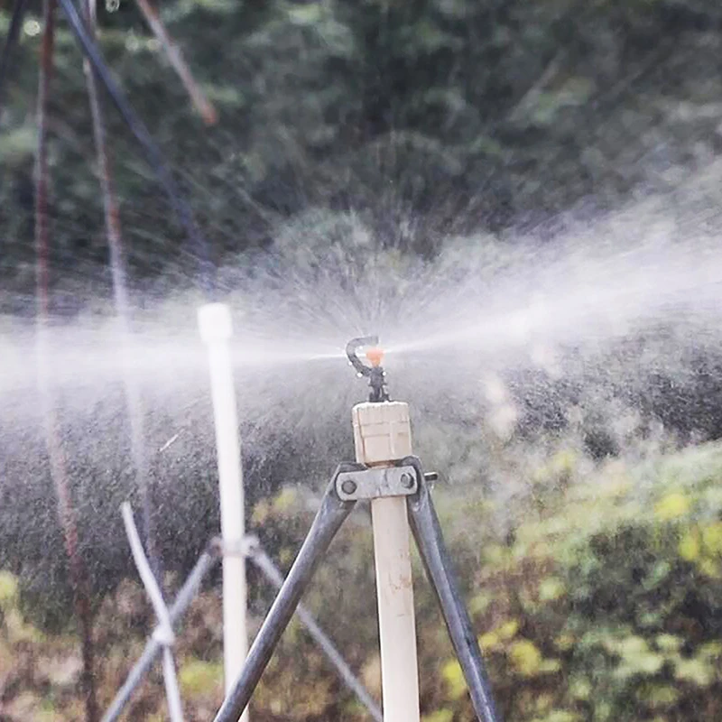 Boquilla rociadora tipo G de 360 grados, boquilla de riego de rueda giratoria pequeña, microboquilla ahorradora de agua para regar, 5 uds.