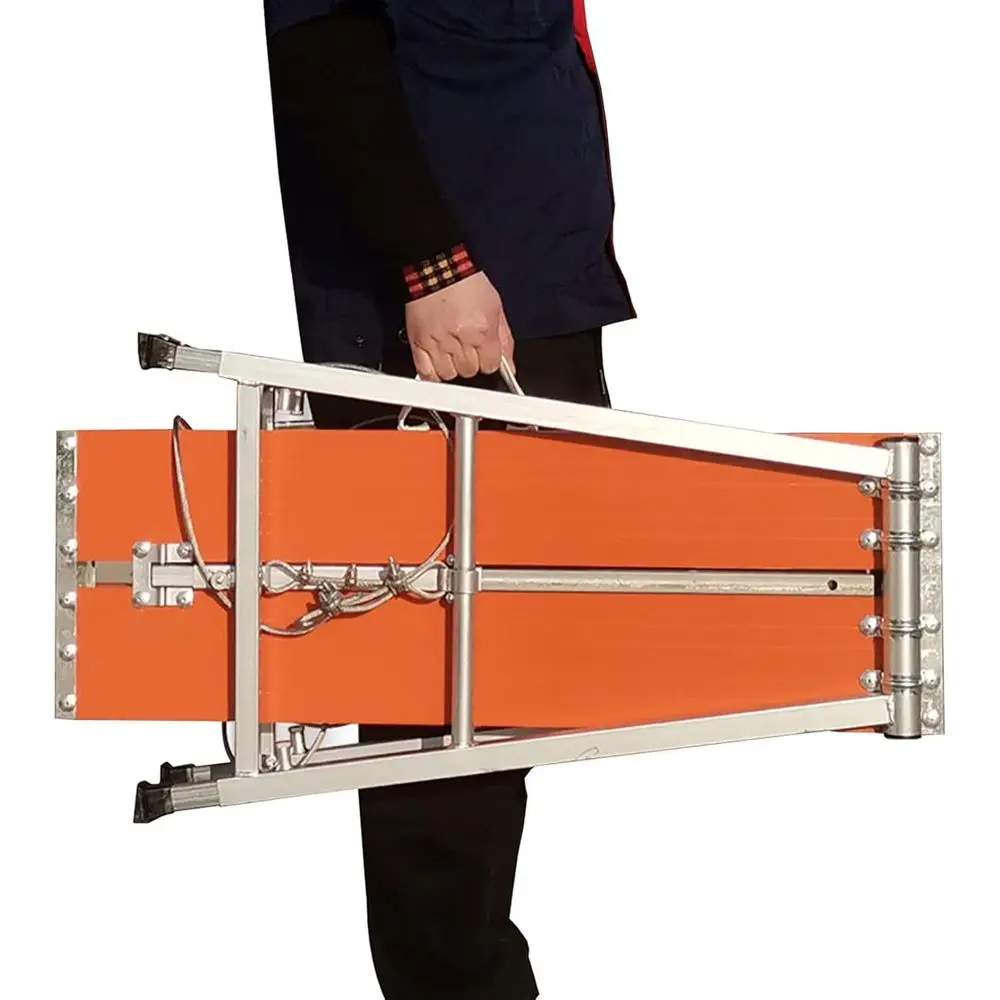 Adjustable Height Work Platform for Drywall and Multipurpose Ladder with Stool, 40cm x 150cm Work Bench