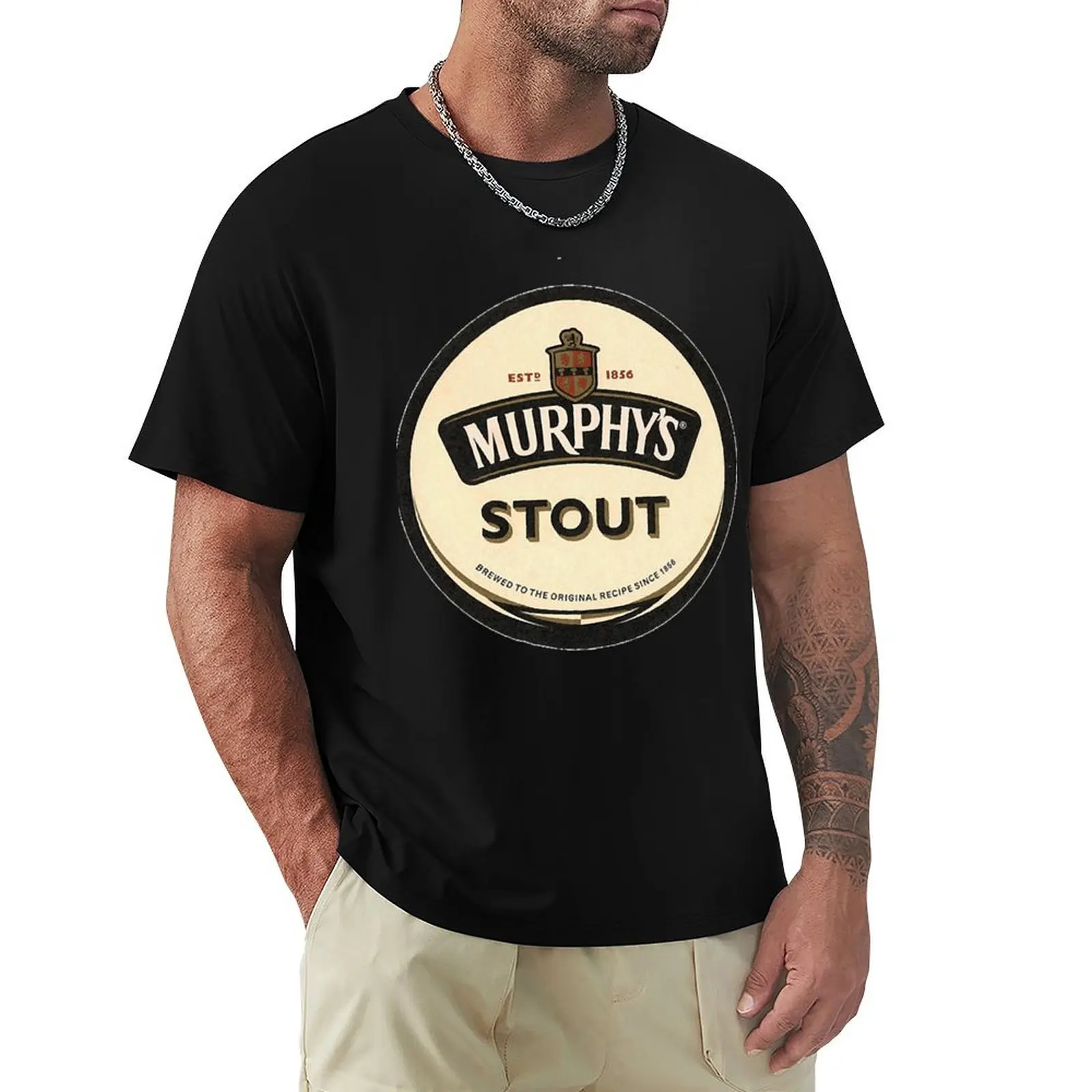 

Murphy Stout Logo T-Shirt for a boy man clothes mens workout shirts