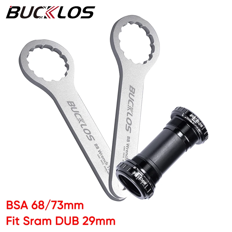 BUCKLOS-soporte inferior BB68 para bicicleta de carretera, herramienta BB de 68/73mm, Compatible con SRAM DUB, 29mm, MTB