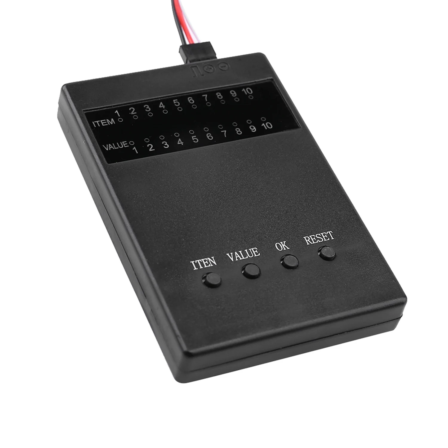 BAAA-RC รถการ์ดโปรแกรม Electronic Speed Controller โปรแกรมเมอร์สําหรับ RC รถ 25A-120A ESC แบบไม่มีแปรง