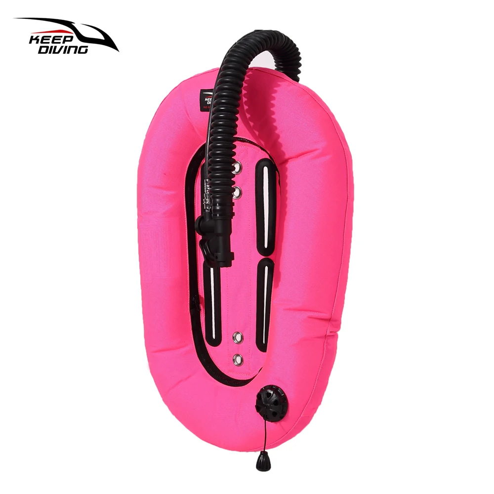 30LBS Scuba Diving BCD Donut Wing Single Tank Tech Dive Cylinder Auftriebskompensator Sicherheitsausrüstung – Detail 8