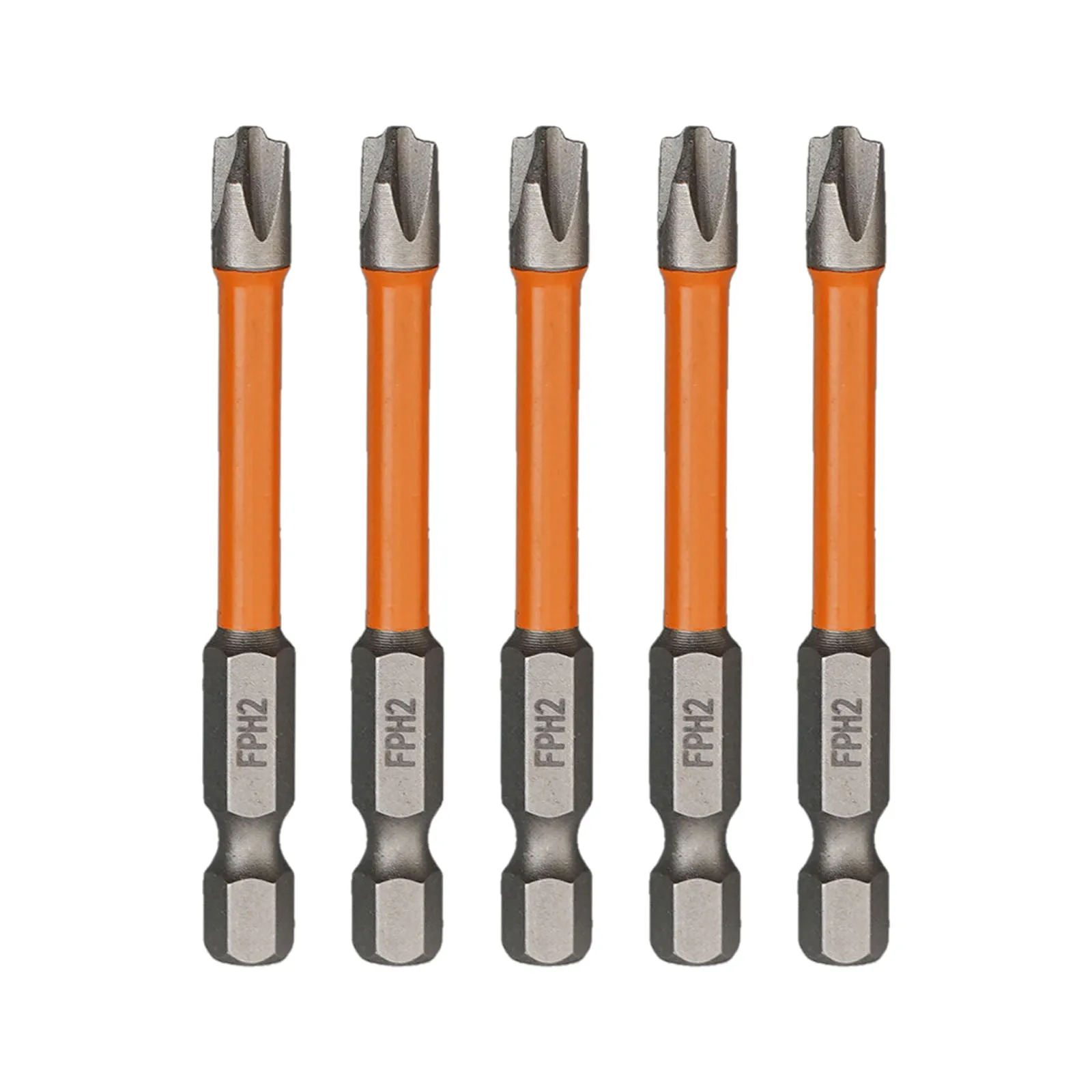 Magnetic Screwdriver Bit 65mm/110mm FPH2 For Electrician Hand Tools Home Kit Parts Replacement Slotted Cross 5pcs