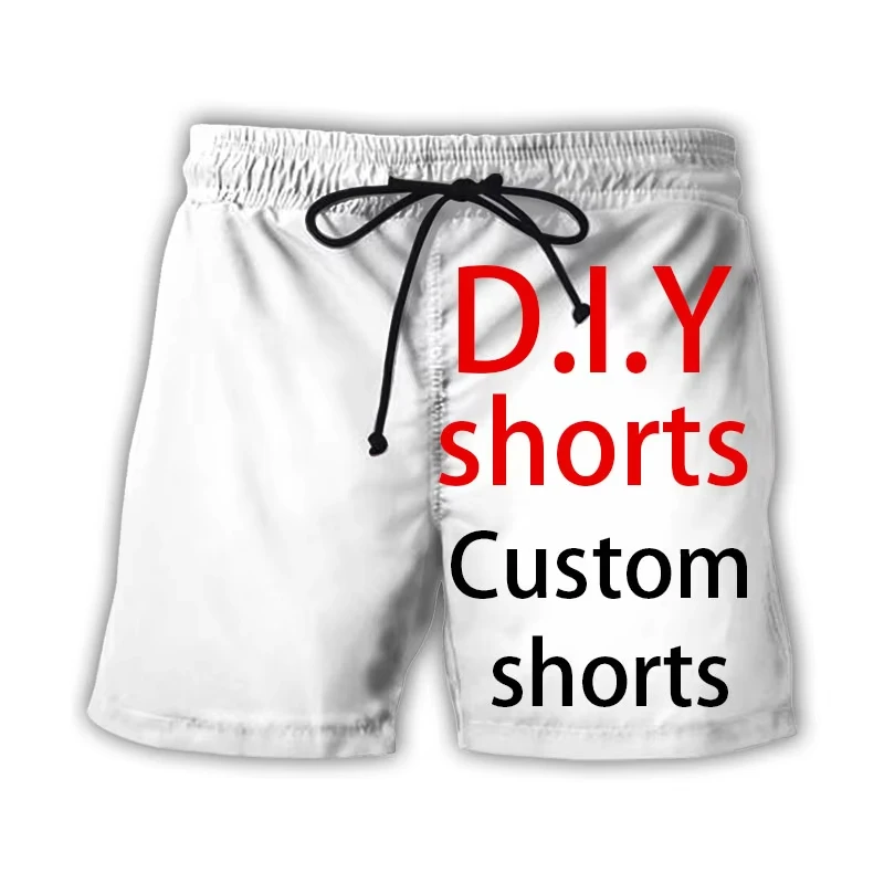 DIY custom Beach Shorts for men women dropshipping full print 3d hawaill shorts