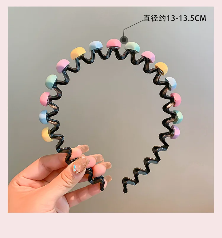 Kinder-Haarband, Rutschfester Haarklammer für Kleine Mädchen, Haarspange für Unordentliches Haar, Mädchen-Haaraccessoires – Detail 6