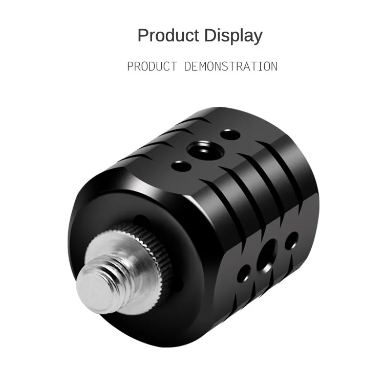 Stativschrauben-Adapter, 3/8 Zoll, 1/4 Zoll, ARRI-Loch-Konvertierungs-Verlängerungshalterung für DSLR-Kamera-Monitor, Fülllicht, magischer Arm, Fotohalterung – Detail 8
