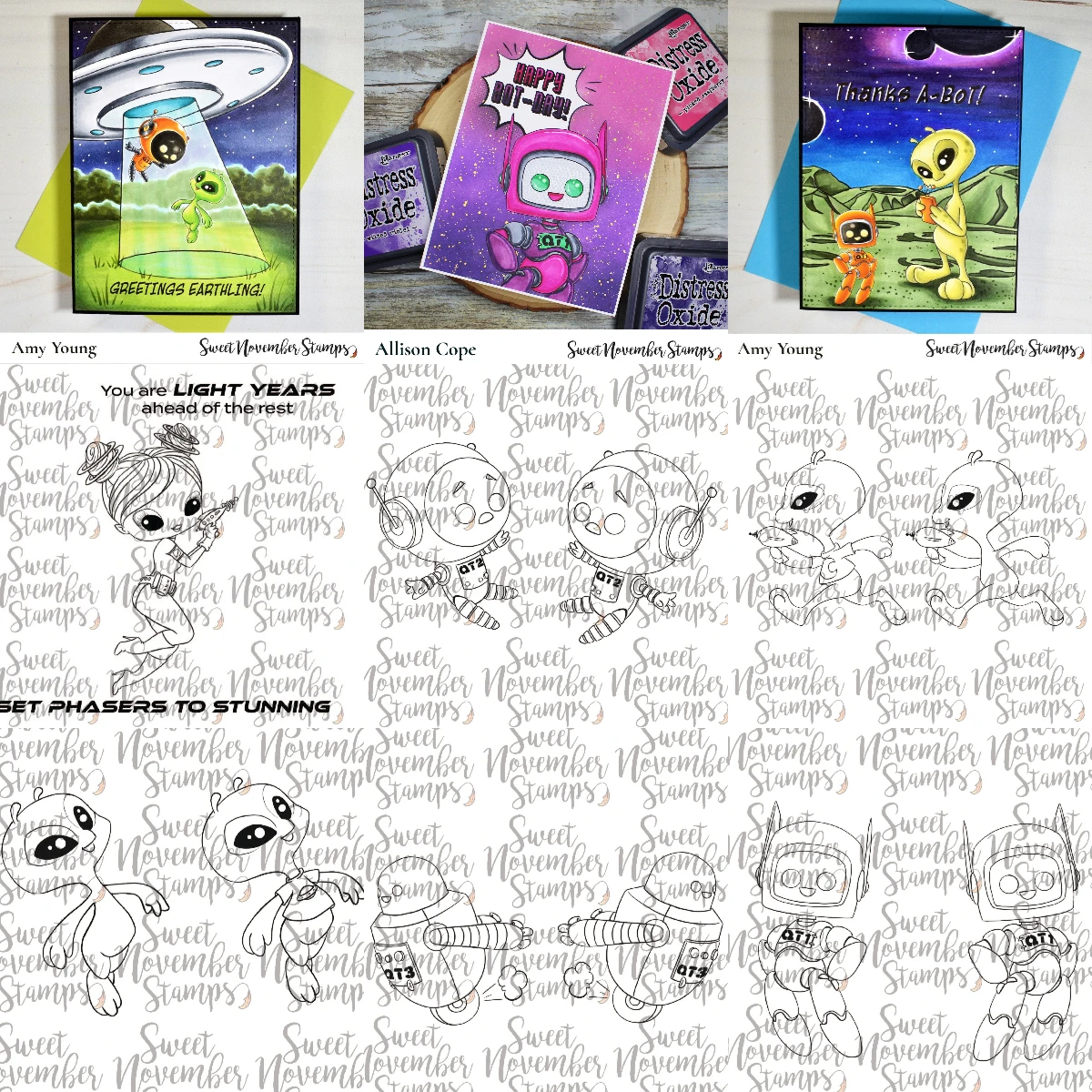 Robots Vs Aliens 2025 New Stamps For Craft Embossing Make Paper Greeting Card Making Template DIY Handmade Decoration