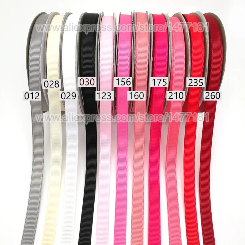 (9Meters) 25mm 38mm Grosgrain Ribbon/ Super Dense Grosgrain Ribbon for Hair Bows Making/ Grosgrain Ribbons for Sewing