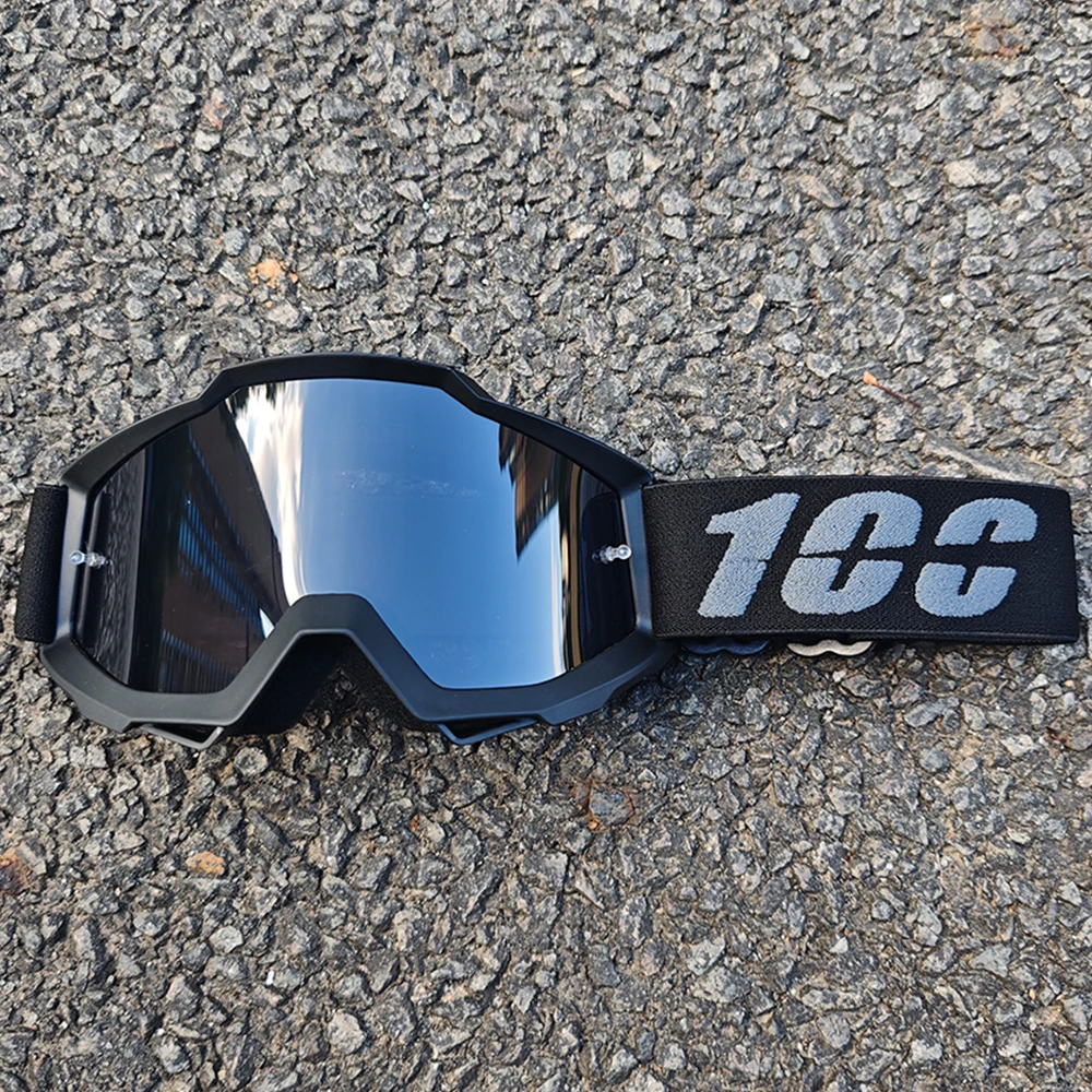 MX Off-Road Motocross-Brille Staubdichte Winddichte Skibrille mit PC-Linse für Dirt Bike Rennhelm