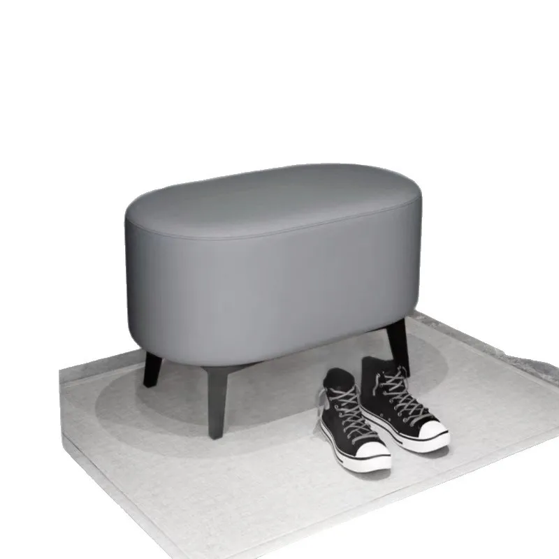 

Italian minimalist small home shoe change stool can sit, simple entry bedroom living room living room shoe change stool door