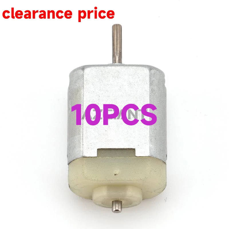 

10 шт./лот 47 мм длинный вал 12 В двигатель постоянного тока медная угольная щетка высокоскоростной микромотор для автомобиля DIY запасные части