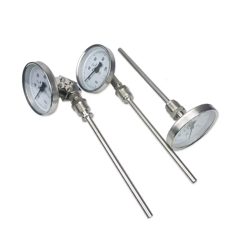 Cheap Price Industrial Digital Temperature Stainless Steel Bimetallic Thermometer