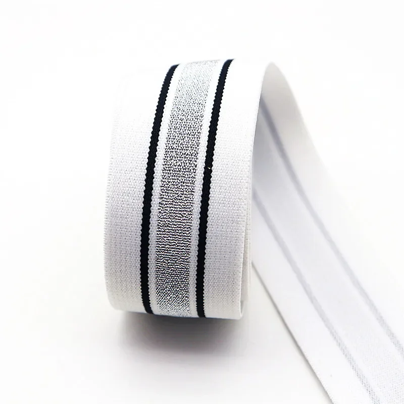 Striped Elastic Band for Garment Decoration