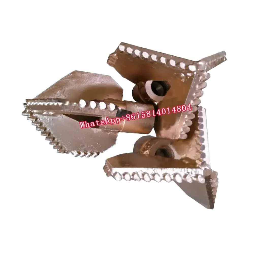 Imagem -06 - Full-dente Liga Ferramenta de Broca 3-wing Broca Geological Bit Ferramenta de Perfuração Lâmina Bem Montagem da Bomba 1pc