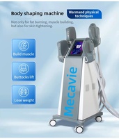 High power 6500W electromagnetic muscle building ABS training, fat removal and slimming machine, hip lifting sculptor