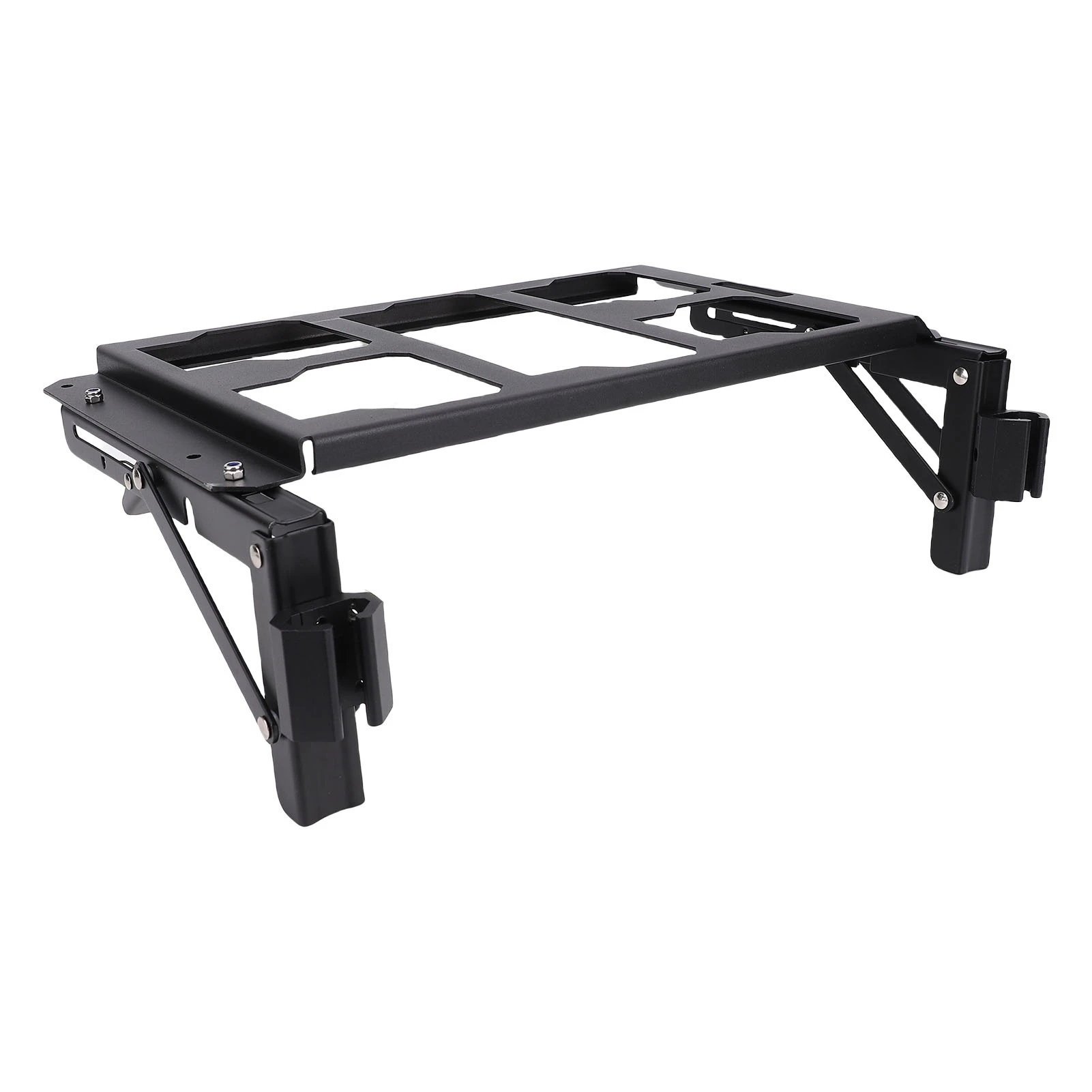 Toolbox Side Mounting Plate Aluminium Alloy Folding Toolbox Mount Versatile Installation Easy Tool Access for Maintenance Work