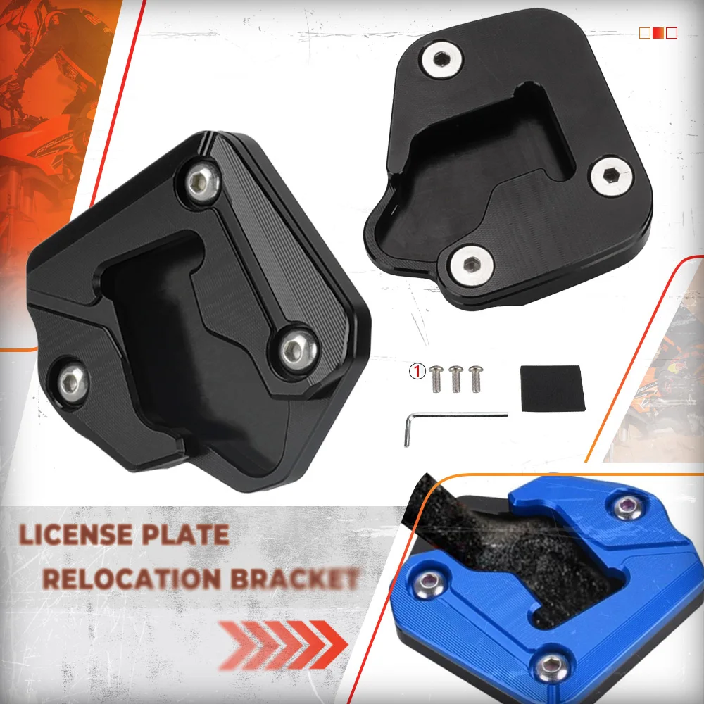 

Подставка для мотоцикла Suzuki Hayabusa, боковая подставка для ног, увеличенная опорная пластина, накладка 2021 2022 2023 2024, Hayabusa1300