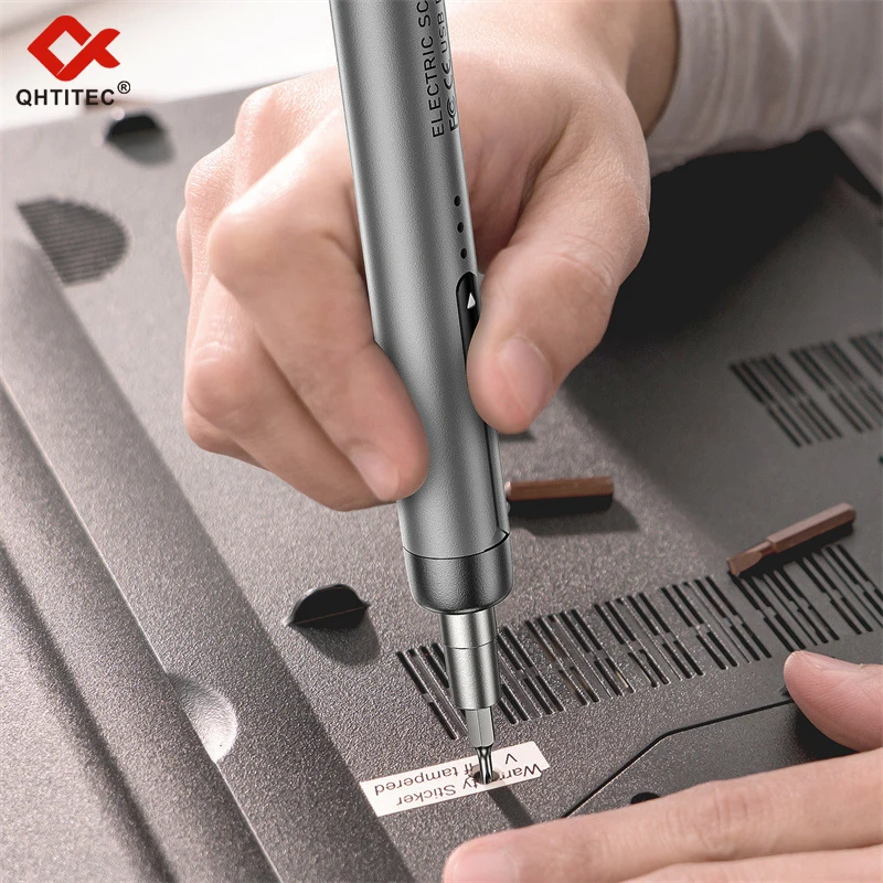 38 in 1 전동 정밀 드라이버 세트 USB 충전 휴대용 드라이버 전동 공구 자석 스크류 키트 시계 및 휴대폰 수리용