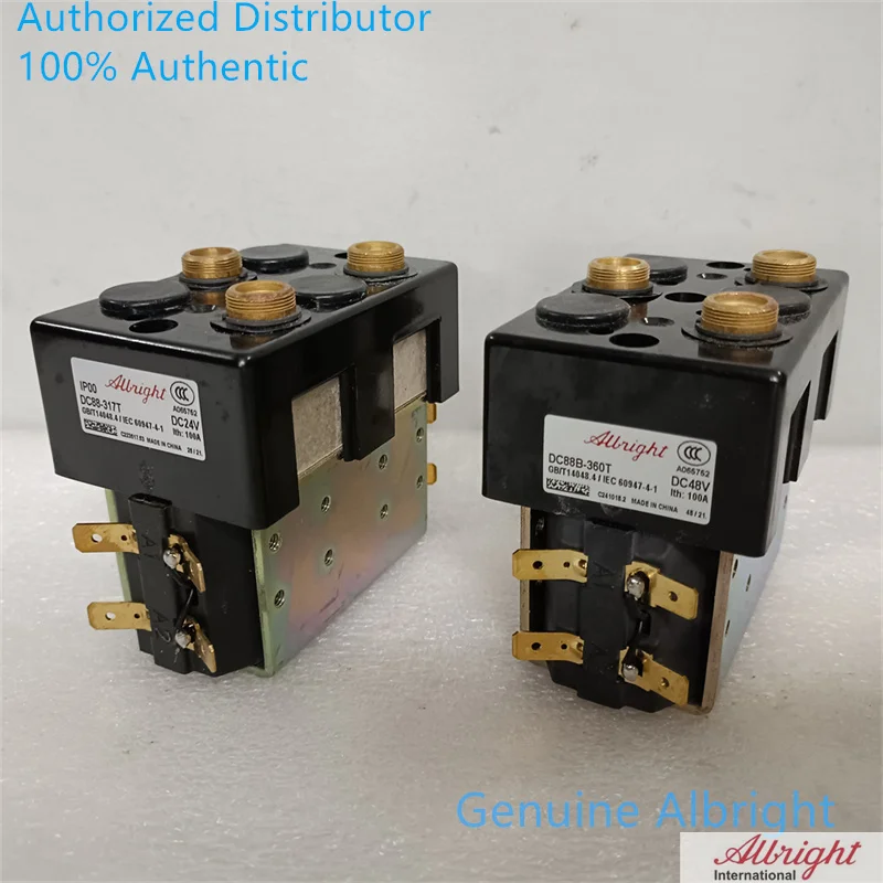 

Genuine Albright Reversing Contactor 24V 48V DC88 DC88-317T DC88B-360T 24 48 Volt Forklift Pallet Truck Solenoid Relay Switch