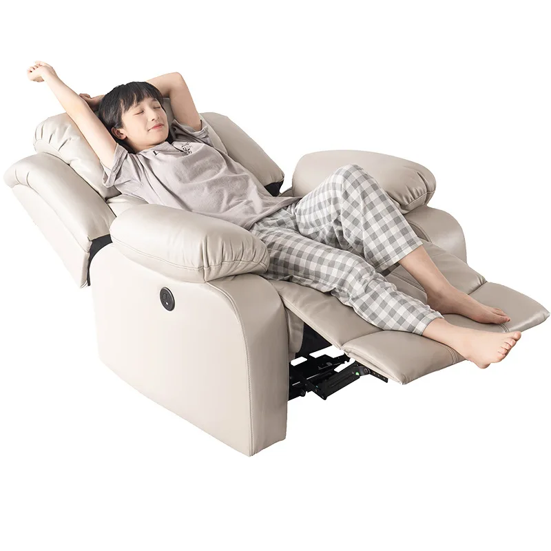 

First-class sofa, electric multi-functional massage recliner