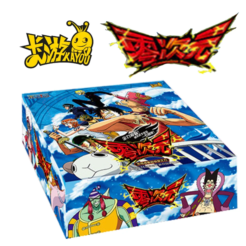 Wholesale Kayou ONE PIECE Card For Children Monkey D.Luffy Japanese Fantasy Youth Anime Limited Game Collection Card Table Toys