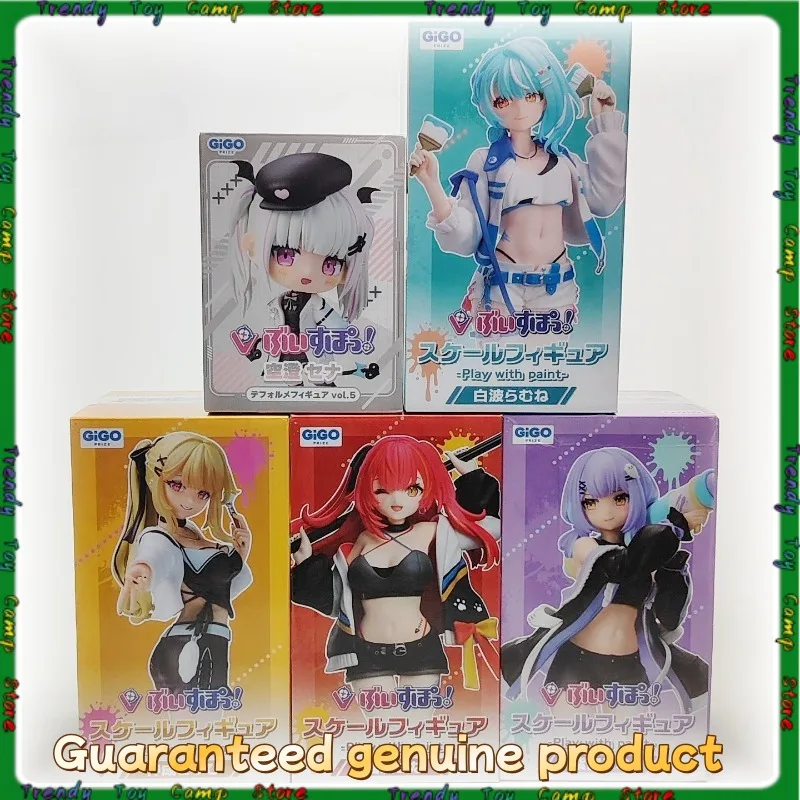

Original Authentic GIGO Limited Edition Porcelain ESports Hua Ya Sisters Figure 2D Beautiful Girl Bai Bo Lai Meng