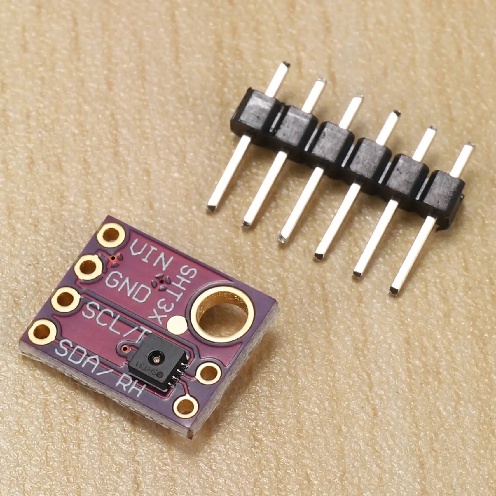 -MEOF 3Pcs SHT31-D Temperature Humidity Sensor Digital Output Sensor Module IIC I2C Interface 3.3V For Arduino Raspberry Pi