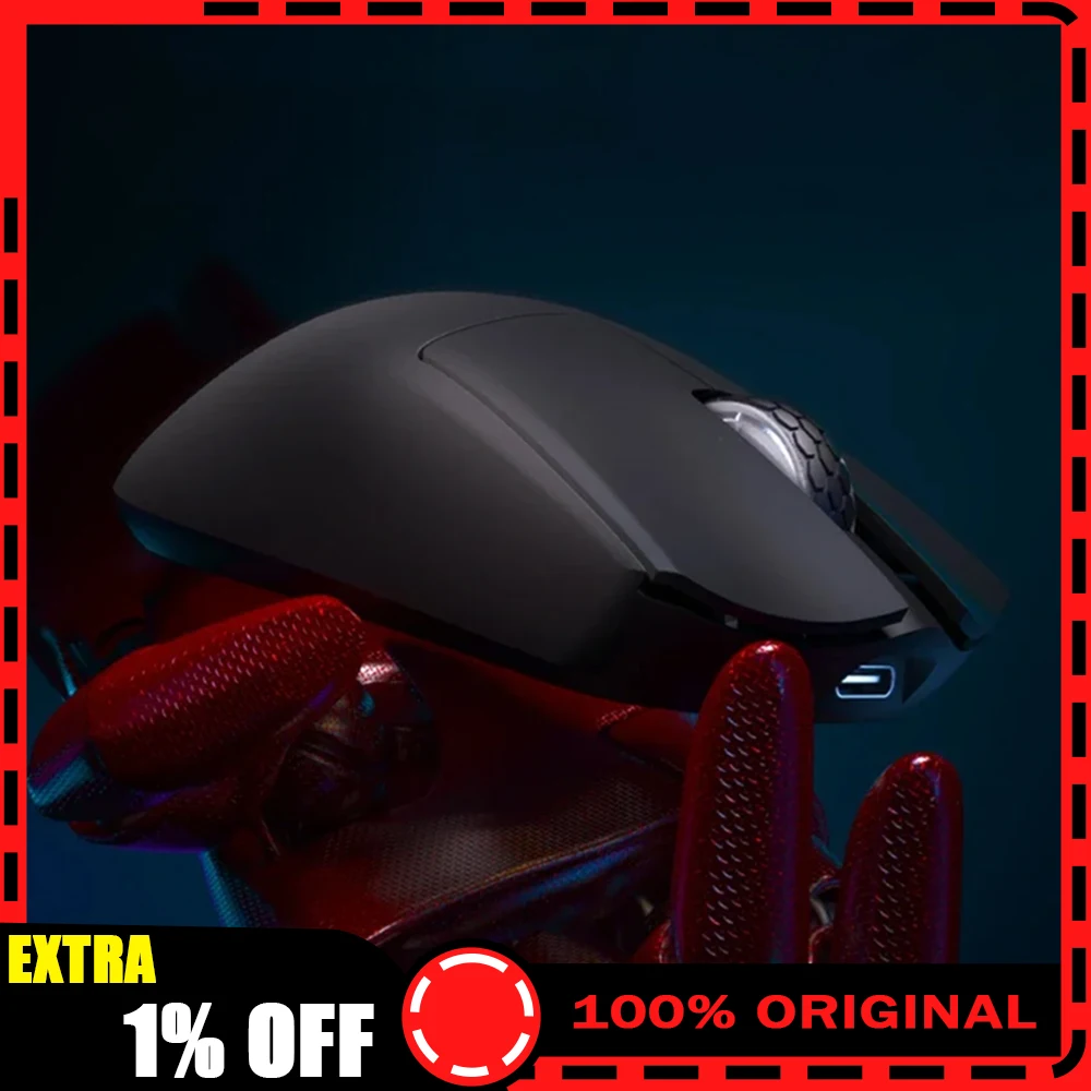 

Darmoshark M3PRO MAX Беспроводная Bluetooth-мышь 8k Paw3950 Игровая мышь Трехрежимные легкие мыши Оптические аксессуары для геймеров на заказ