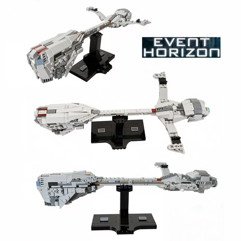 

346 деталей MOC: Конструктор «Звездолёт класса Аккаматор» (The Event Horizon), модель для самостоятельной сборки, игрушка-конструктор для детей, подарочный набор